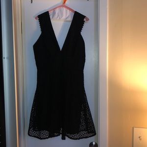 Bardot Black Dress